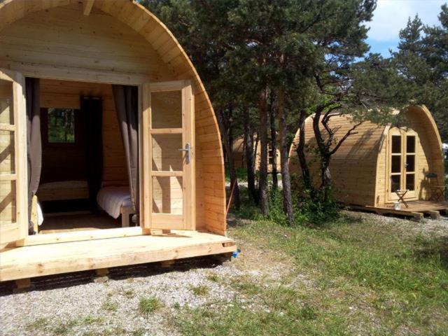 Camping La Chabannerie Hotel Saint-Martin-de-Clelles Exterior photo